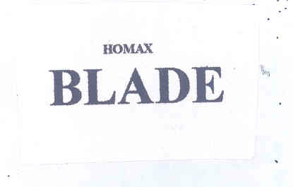 Blade (label) Device mark 1697206 Trademark