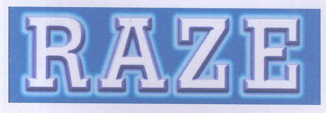 Raze (label) Device mark 1771397 Trademark