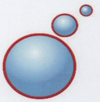 Bubbles With Device Device mark 1704398 Trademark