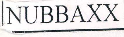 Nubbaxx Device mark 2939398 Trademark