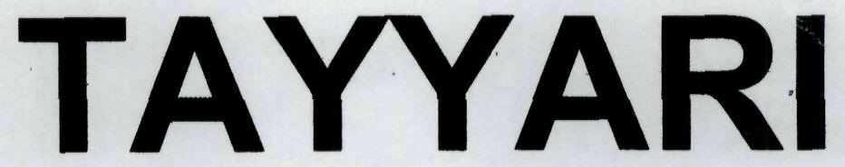 Tayyari Device mark 1958905 Trademark