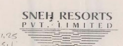 Sneh Resorts Pvt Ltd. Device mark 795931 Trademark