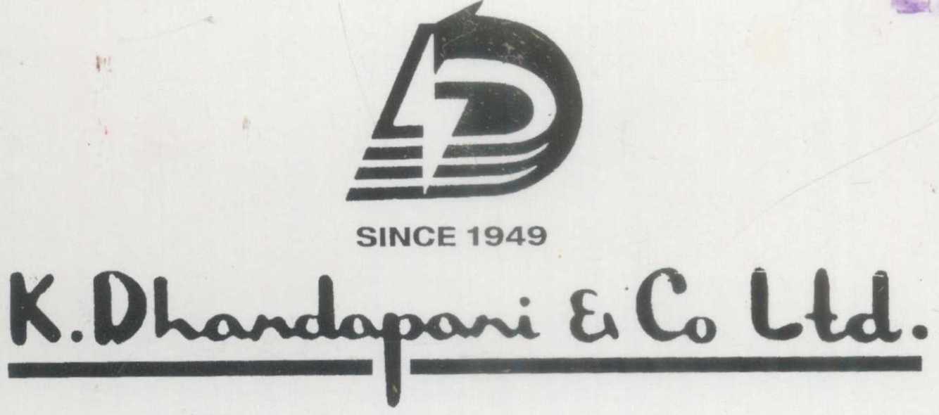 K.dhandapani & Co. Ltd. Device mark 889438 Trademark