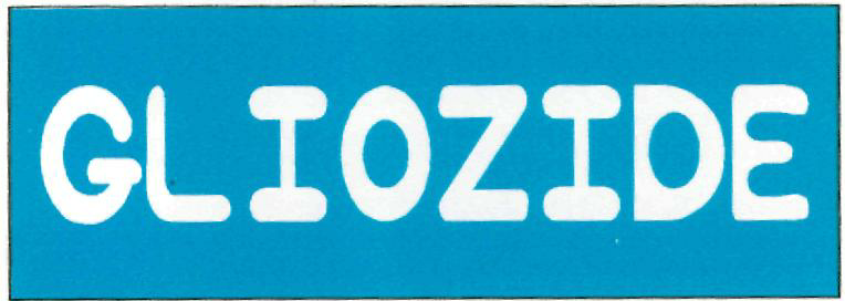 Gliozide (label) Device mark 2311178 Trademark