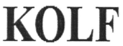 Kolf (device) Device mark 2581642 Trademark