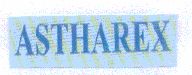 Astharex (label) Device mark 1483235 Trademark