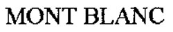 Mont Blanc Device mark 1469264 Trademark