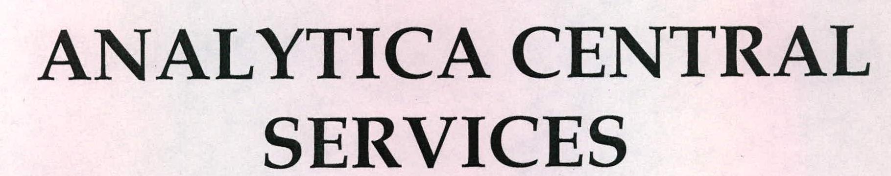 Analytica Central Services Device mark 2227324 Trademark