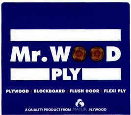 Mr. Wood Ply Device mark 2427733 Trademark