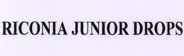Riconia Junior Drops Device mark 1604908 Trademark