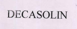 Decasolin Device mark 1047053 Trademark