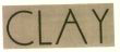Clay (label) Device mark 1565460 Trademark