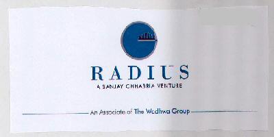 Radius A Sanjay Chhabria Venture Device mark 2864072 Trademark