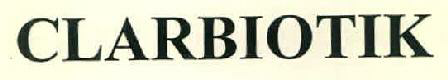 Clarbiotik Device mark 2706999 Trademark