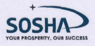 Sosha Your Prosperity, Our Success Device mark 2222163 Trademark