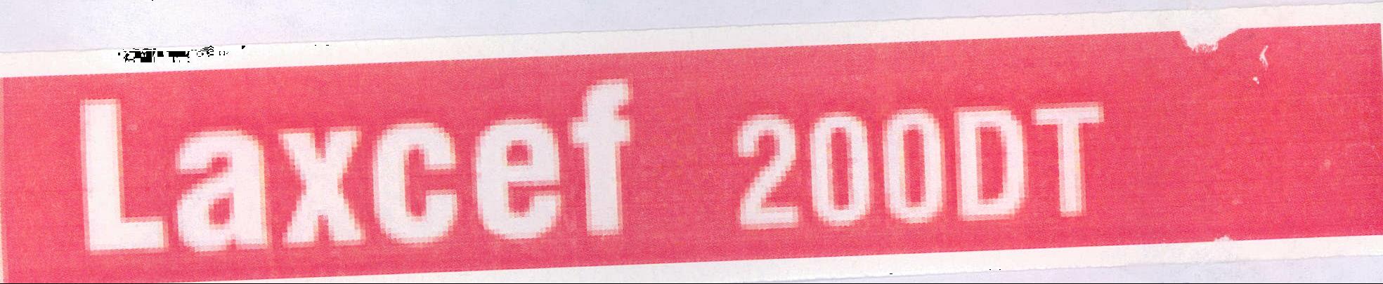 Laxcef 200dt Device mark 2069538 Trademark