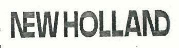 New Holland (device) Device mark 759218 Trademark
