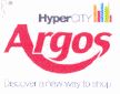 Hypercity Argos (lable) Device mark 1543360 Trademark