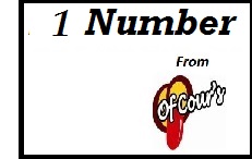 1 Number From Ofcour's Device mark 2800827 Trademark