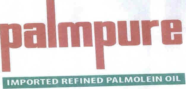 Palmpure Imported Refined Palmolein Oil Device mark 2451076 Trademark