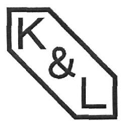 K & L (device) Device mark 2596488 Trademark