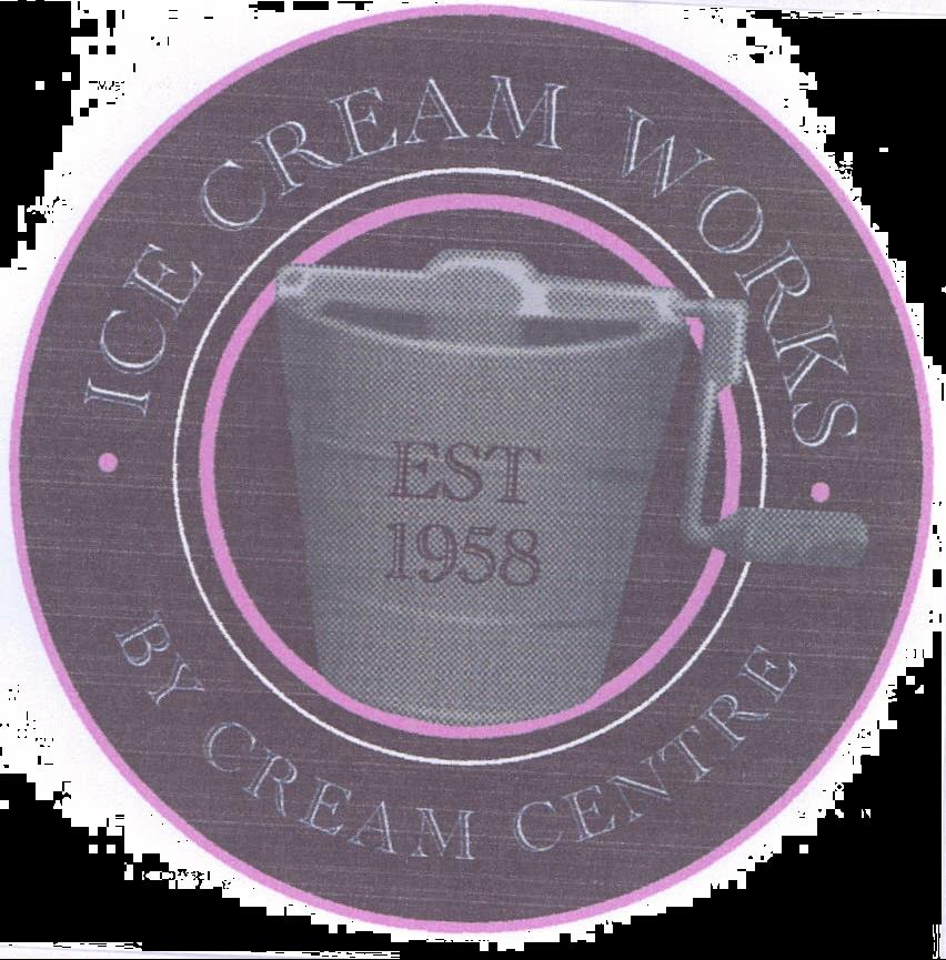 Ice Cream Works By Cream Centre Device mark 2098421 Trademark