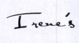 Irene`s Device mark 1887957 Trademark