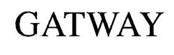 Gatway. Device mark 1298135 Trademark