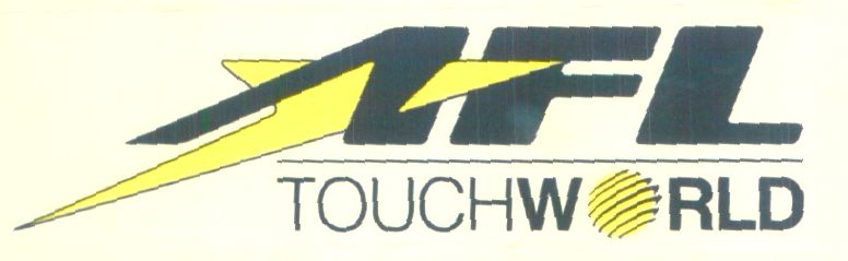 Afl Touchw Rld (label) Device mark 1423152 Trademark