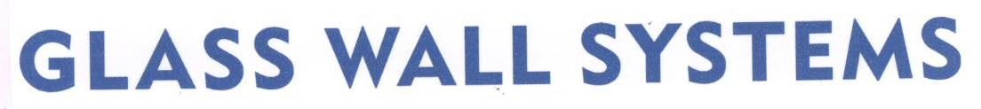 Glass Wall Systems (label) Device mark 1648975 Trademark
