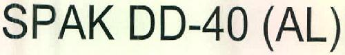 Spak Dd-40 (al) Device mark 2646323 Trademark