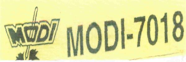Modi -7018 (label) Device mark 2234155 Trademark