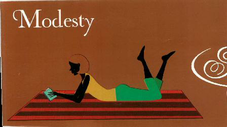 Modesty (label) Device mark 2491156 Trademark