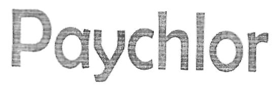 Paychlor (logo) Device mark 2265596 Trademark