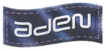 Aden (lable) Device mark 1373648 Trademark