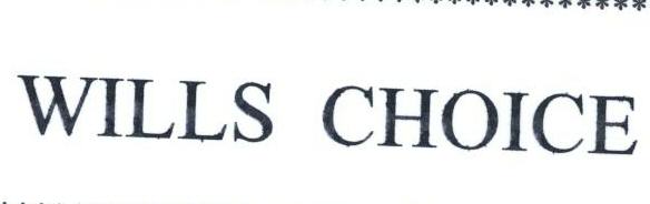 Wills Choice Device mark 1467204 Trademark