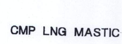 Cmp Lng Mastic Device mark 1448427 Trademark