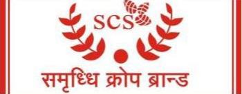 Scs Logo With Word Samruddhi Crop Brand And Device Of Leaves Device mark 2337496 Trademark
