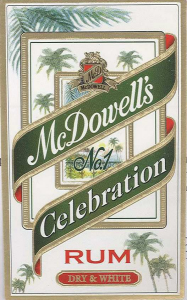 Mcdowell's No.1 Celebration Rum Device mark 1293787 Trademark