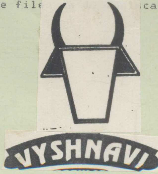 Vyshnavi Device mark 768668 Trademark