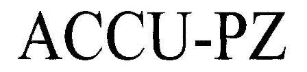 Accu-pz Device mark 1809090 Trademark