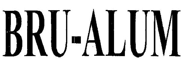 Bru-alum (device) Device mark 2514695 Trademark