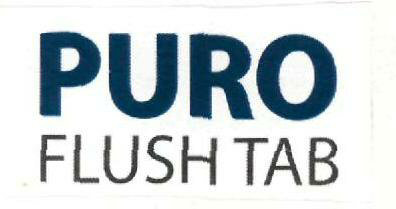 Puro Flush Tab (label) Device mark 2346202 Trademark