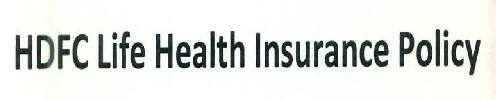 Hdfc Life Health Insurance Policy Device mark 2936167 Trademark