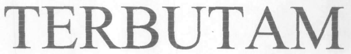Terbutam (letter Written In Heavy Character) Device mark 1626831 Trademark