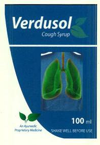 Verdusol Cough Syrup Device mark 2816850 Trademark