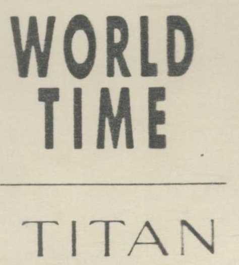 World Time Device mark 609962 Trademark