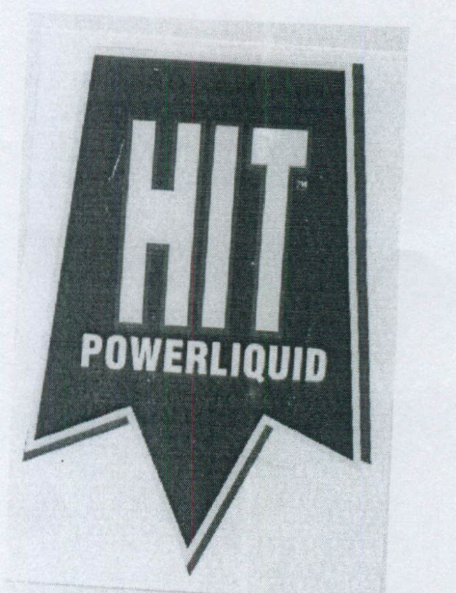 Hit Powerliquid (label) Device mark 1242753 Trademark