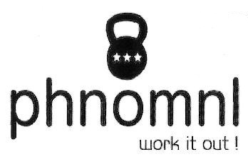 Phnomnl Work It Out ! Device mark 2886573 Trademark