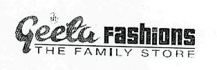 Geeta Fashions (label) Device mark 2577402 Trademark